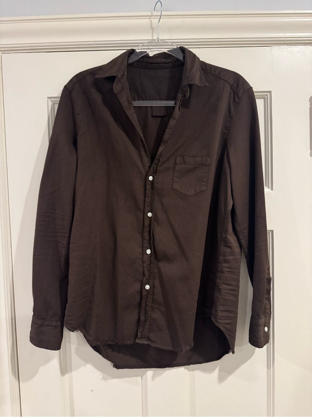 Frank & Eileen Brown Long-Sleeve Button-Down Shirt